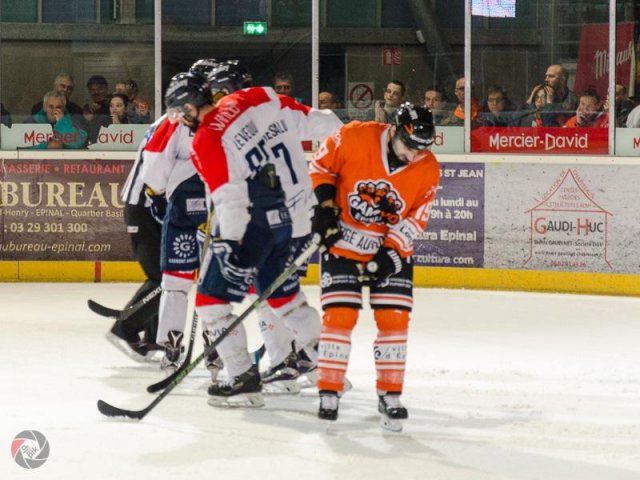 Photo hockey match Epinal  - Angers  le 20/03/2016