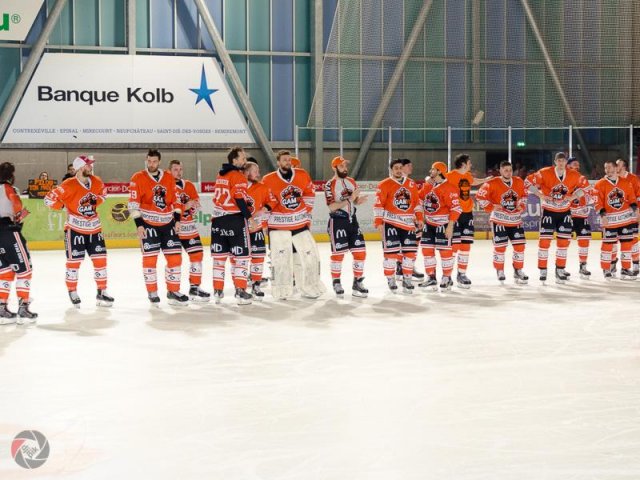 Photo hockey match Epinal  - Angers  le 20/03/2016
