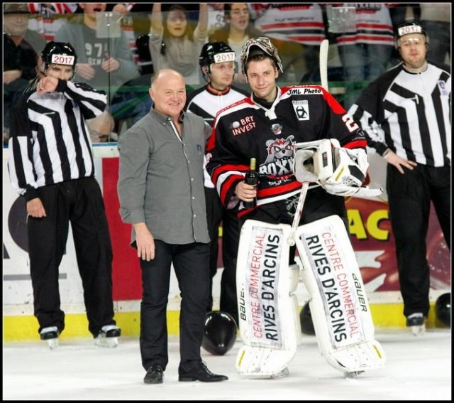 Photo hockey match Bordeaux - Chamonix  le 19/03/2016