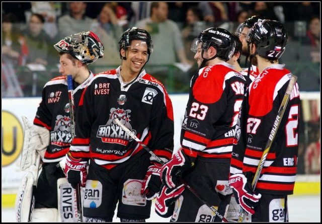 Photo hockey match Bordeaux - Chamonix  le 19/03/2016