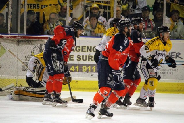 Photo hockey match Angers  - Rouen le 22/03/2016