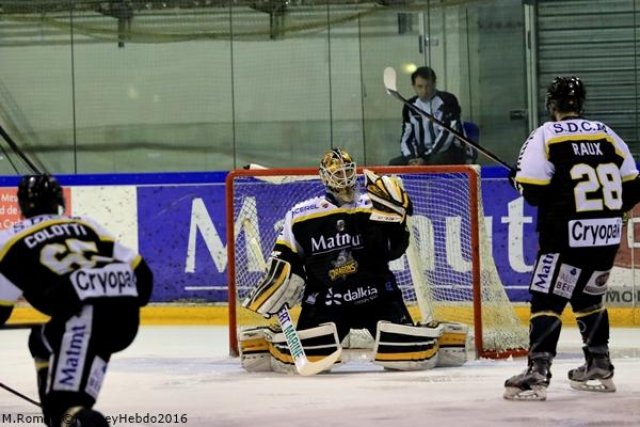 Photo hockey match Rouen - Angers  le 25/03/2016