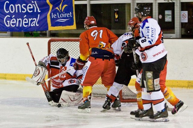 Photo hockey reportage D3 - Play off : Orléans - Poitiers