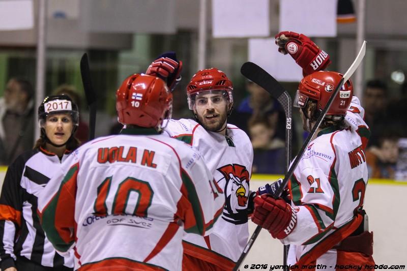 Clermont-Ferrand 2 - 9 Courbevoie 