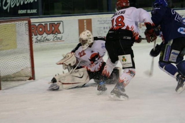 Photo hockey match Mont-Blanc - Neuilly/Marne le 27/01/2009