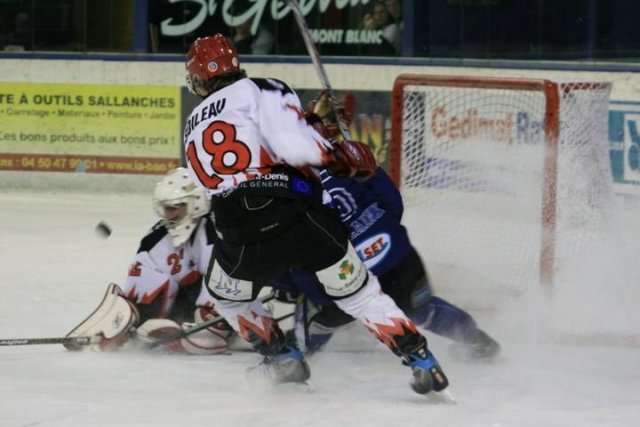 Photo hockey match Mont-Blanc - Neuilly/Marne le 27/01/2009