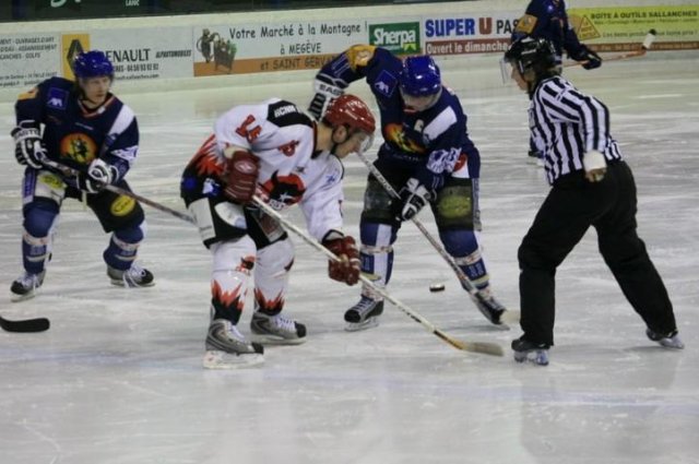 Photo hockey match Mont-Blanc - Neuilly/Marne le 27/01/2009