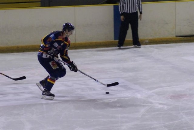 Photo hockey match Nice - Amnéville le 24/01/2009