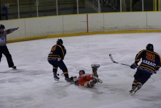 Photo hockey match Nice - Amnéville le 24/01/2009