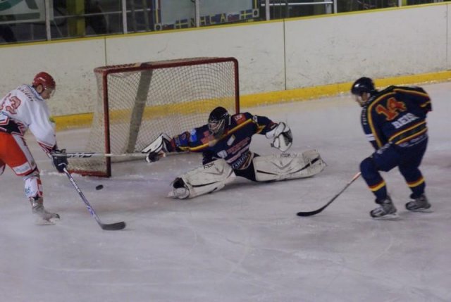 Photo hockey match Nice - Amnéville le 24/01/2009