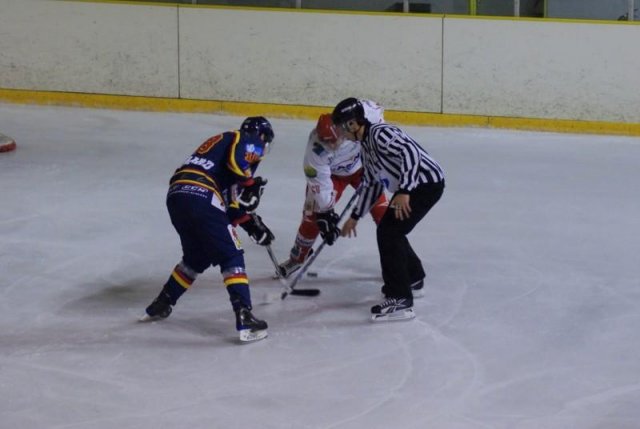 Photo hockey match Nice - Amnéville le 24/01/2009