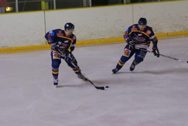 Photo hockey match Nice - Amnéville le 24/01/2009
