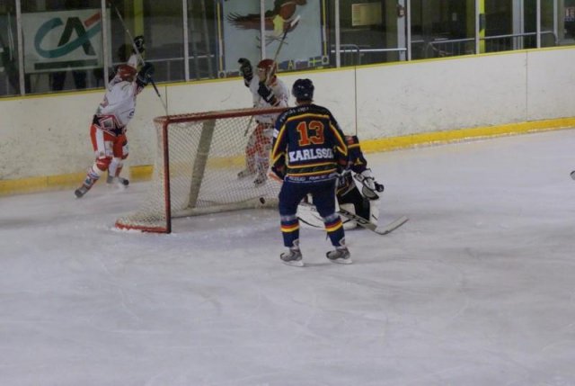Photo hockey match Nice - Amnéville le 24/01/2009