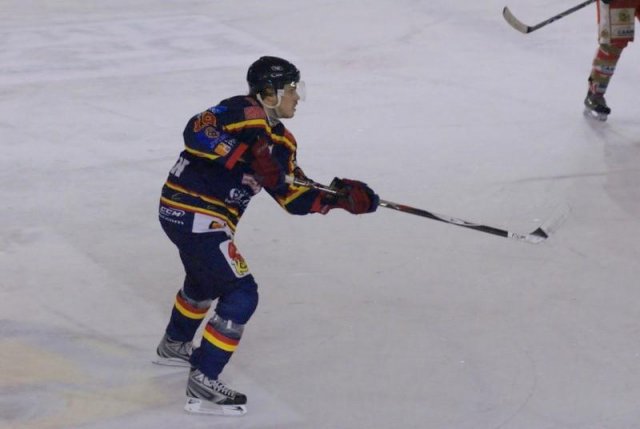 Photo hockey match Nice - Amnéville le 24/01/2009