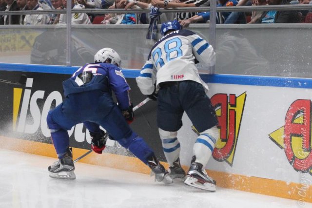 Photo hockey match France - Finland le 14/05/2016
