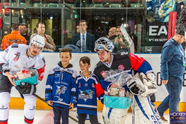 Photo hockey reportage CHL - Gap vs JYP (Finlande)
