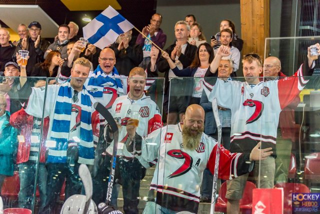 Photo hockey reportage CHL - Gap vs JYP (Finlande)