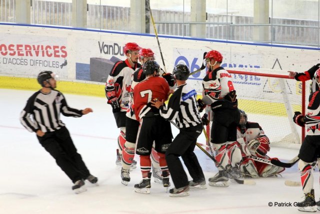 Photo hockey match Chamonix / Morzine - Neuilly/Marne le 02/09/2016