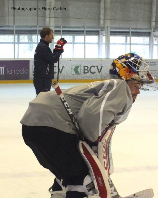 Photo hockey reportage Grenoble: Entrainement à Yverdon