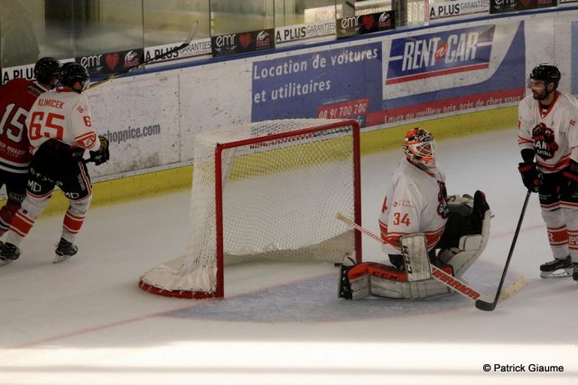 Photo hockey match Chamonix / Morzine - Epinal  le 03/09/2016