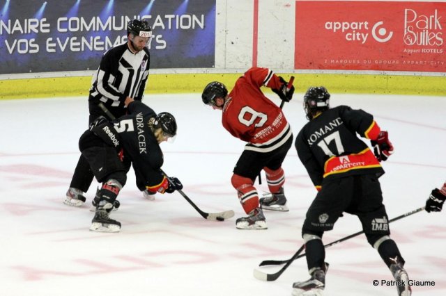 Photo hockey match Nice - Chamonix / Morzine le 04/09/2016