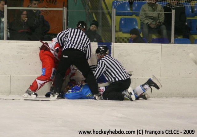 Photo hockey match Gap  - Valence le 31/01/2009