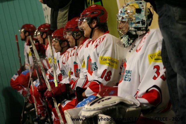 Photo hockey match Gap  - Valence le 31/01/2009