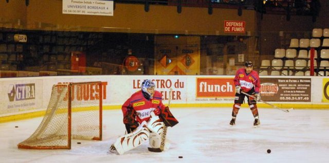 Photo hockey match Bordeaux - Reims* le 31/01/2009