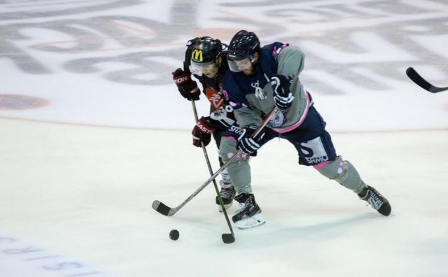 Photo hockey match Amiens  - Angers  le 06/09/2016