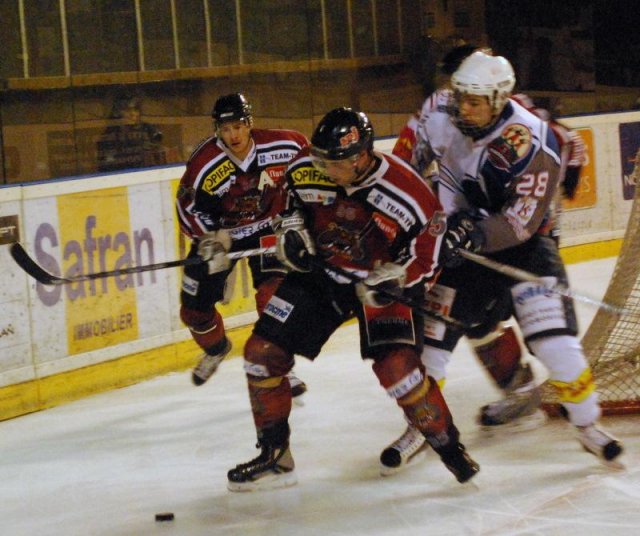 Photo hockey match Bordeaux - Reims* le 31/01/2009