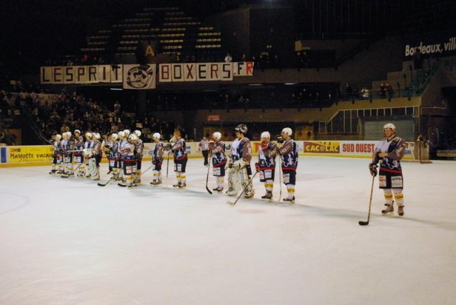Photo hockey match Bordeaux - Reims* le 31/01/2009