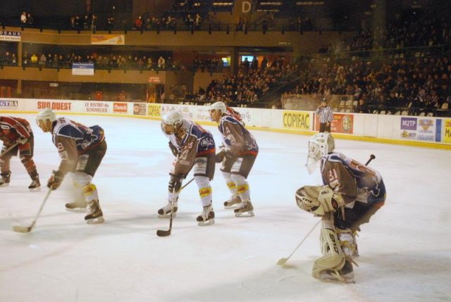 Photo hockey match Bordeaux - Reims* le 31/01/2009