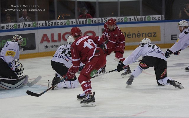 Photo hockey reportage NLA: À bout de souffle