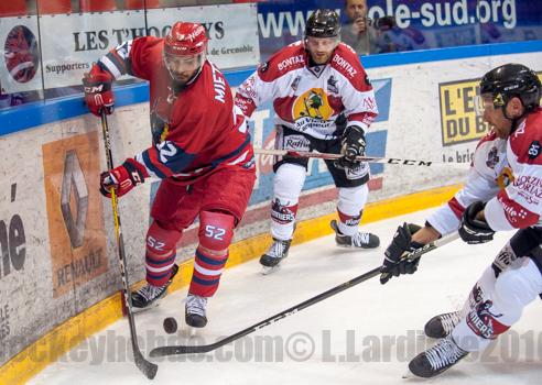 Grenoble  3 - 1 Chamonix / Morzine