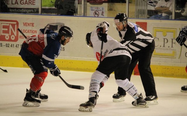 Photo hockey match Angers  - Amiens  le 13/09/2016