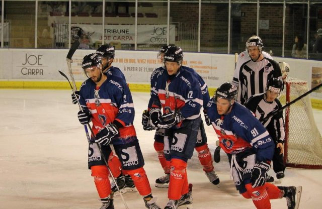 Photo hockey match Angers  - Amiens  le 13/09/2016