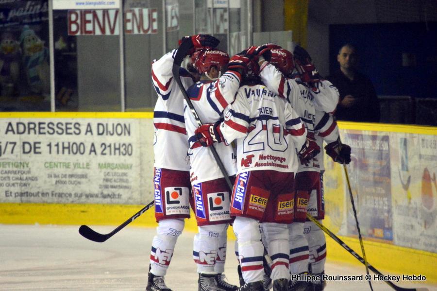 Dijon  2 - 6 Grenoble 
