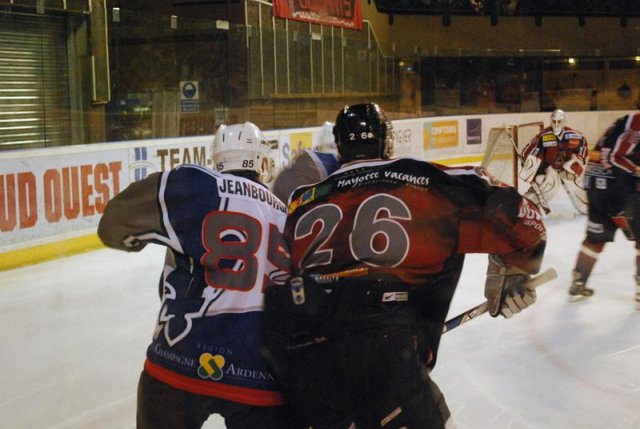 Photo hockey match Bordeaux - Reims* le 31/01/2009