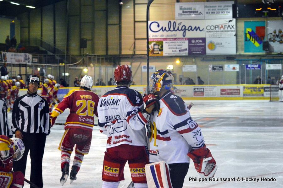 Dijon  2 - 6 Grenoble 