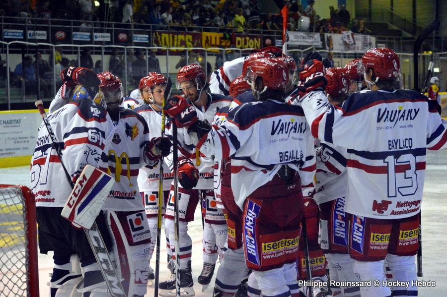 Dijon  2 - 6 Grenoble 