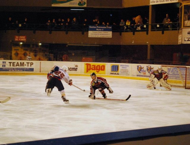 Photo hockey match Bordeaux - Reims* le 31/01/2009