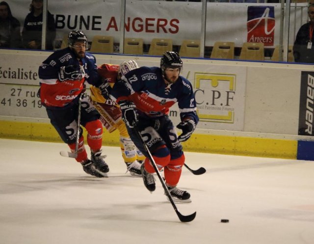 Photo hockey match Angers  - Dijon  le 20/09/2016