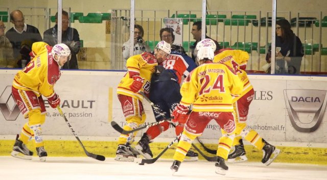 Photo hockey match Angers  - Dijon  le 20/09/2016