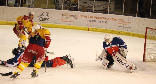 Photo hockey match Angers  - Dijon  le 20/09/2016