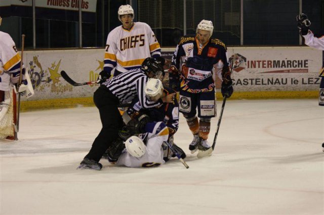 Photo hockey match Montpellier  - Garges-lès-Gonesse le 31/01/2009