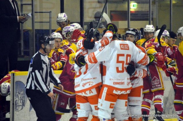 Photo hockey match Dijon  - Epinal  le 23/09/2016