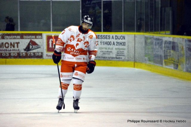 Photo hockey match Dijon  - Epinal  le 23/09/2016
