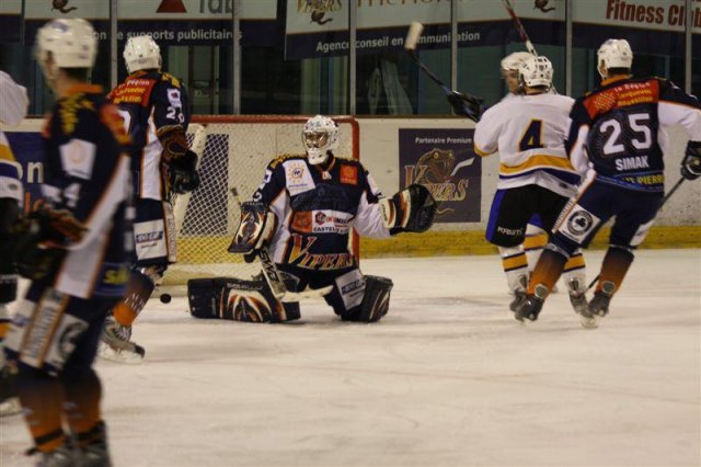 Photo hockey match Montpellier  - Garges-lès-Gonesse le 31/01/2009