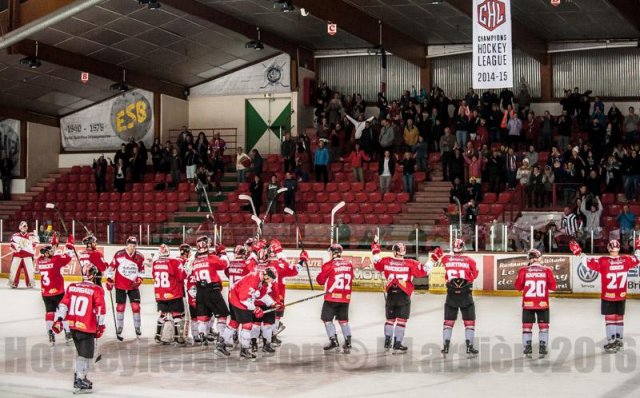 Photo hockey match Briançon  - Brest  le 24/09/2016