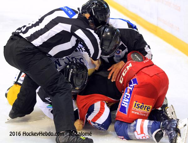 Grenoble  3 - 4 Rouen